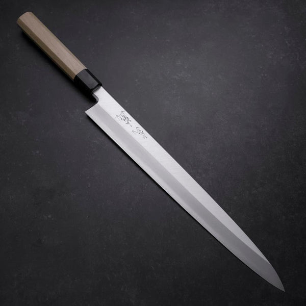 柳刃 青紙2号 磨き 八角水牛柄 270mm – MUSASHI