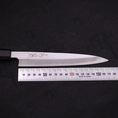 Yanagiba Blue steel #2 Kasumi Walnut Handle 180mm-Blue steel #2-Kasumi-Japanese Handle-[Musashi]-[Japanese-Kitchen-Knives]