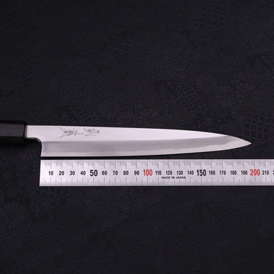 Yanagiba Blue steel #2 Kasumi Walnut Handle 210mm-Blue steel #2-Kasumi-Japanese Handle-[Musashi]-[Japanese-Kitchen-Knives]