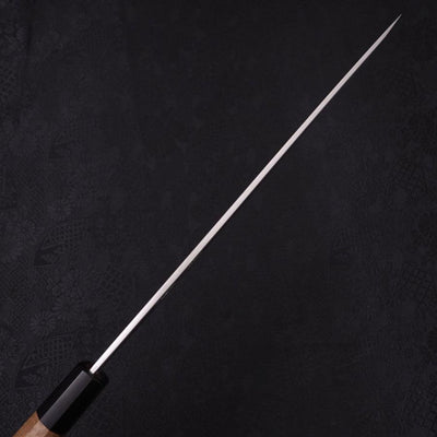 Yanagiba Blue steel #2 Kasumi Walnut Handle 270mm-Blue steel #2-Kasumi-Japanese Handle-[Musashi]-[Japanese-Kitchen-Knives]