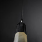 Yanagiba Left-Hand Silver Steel #3 Kasumi Buffalo Magnolia Handle 240mm (9.4”)-[Musashi]-[Japanese-Kitchen-Knives]