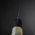 Yanagiba Left-Hand Silver Steel #3 Kasumi Buffalo Magnolia Handle 240mm-[Musashi]-[Japanese-Kitchen-Knives]