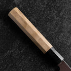 Yanagiba Left-Hand Silver Steel #3 Kasumi Buffalo Magnolia Handle 260mm-[Musashi]-[Japanese-Kitchen-Knives]