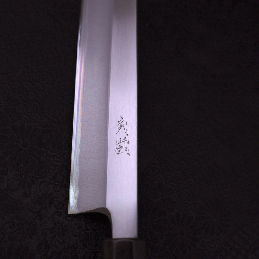 柳刃 左利き用 白紙 1号 水牛朴柄 270mm – MUSASHI