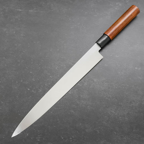 Yanagiba SK Steel Kasumi Rosewood Handle 270mm (10.6”)-[Musashi]-[Japanese-Kitchen-Knives]