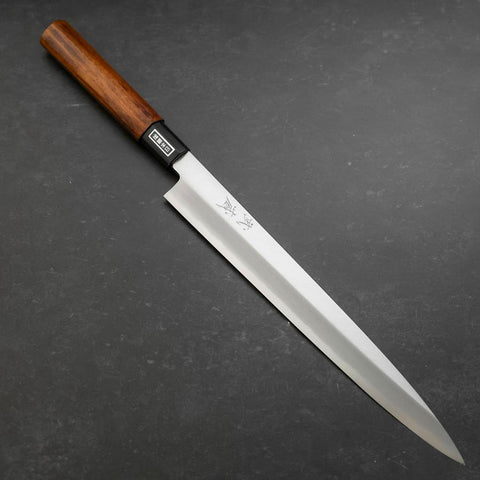 Yanagiba SK Steel Kasumi Rosewood Handle 270mm (10.6”)-[Musashi]-[Japanese-Kitchen-Knives]