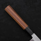 Yanagiba Silver Steel #3 Hon-Kasumi Buffalo Teak Handle 270mm (10.6”)-[Musashi]-[Japanese-Kitchen-Knives]