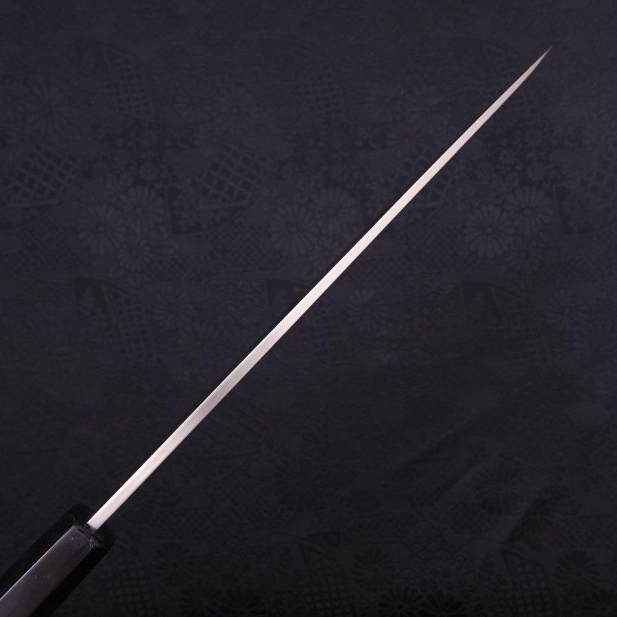 Yanagiba Silver Steel #3 Kasumi Buffalo Ebony Handle 210mm-Silver steel #3-Kasumi-Japanese Handle-[Musashi]-[Japanese-Kitchen-Knives]