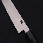 Yanagiba Silver Steel #3 Kasumi Buffalo Ebony Handle 240mm (9.4”)-[Musashi]-[Japanese-Kitchen-Knives]