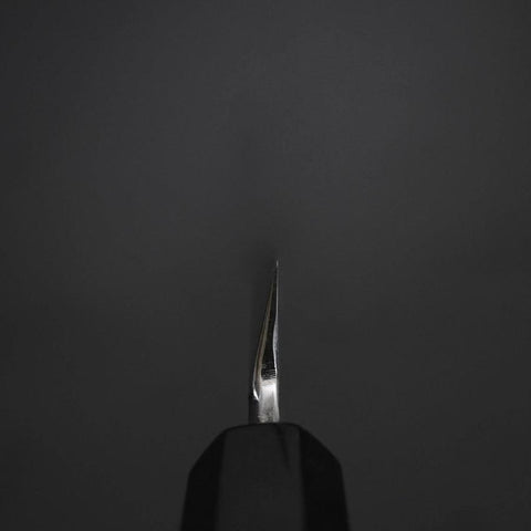 Yanagiba Silver Steel #3 Kasumi Buffalo Ebony Handle 300mm (11.8”)-[Musashi]-[Japanese-Kitchen-Knives]
