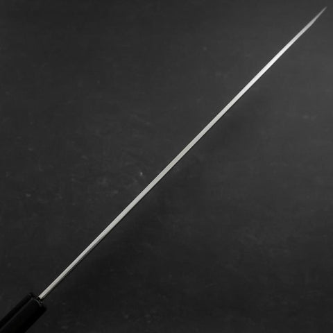 Yanagiba Silver Steel #3 Kasumi Buffalo Ebony Handle 300mm (11.8”)-[Musashi]-[Japanese-Kitchen-Knives]