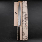 Yanagiba Silver Steel #3 Kasumi Buffalo Ebony Handle 300mm (11.8”)-[Musashi]-[Japanese-Kitchen-Knives]