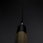 Yanagiba Silver Steel #3 Kasumi Buffalo Magnolia Handle 270mm (10.6”)-[Musashi]-[Japanese-Kitchen-Knives]