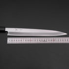 Yanagiba Silver Steel #3 Kasumi Buffalo Magnolia Handle 270mm-[Musashi]-[Japanese-Kitchen-Knives]