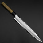 Yanagiba Silver Steel #3 Kasumi Buffalo Magnolia Handle 270mm-[Musashi]-[Japanese-Kitchen-Knives]