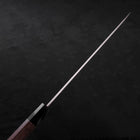 Yanagiba Silver Steel #3 Kasumi Buffalo Wenge Handle 300mm (11.8”)-[Musashi]-[Japanese-Kitchen-Knives]