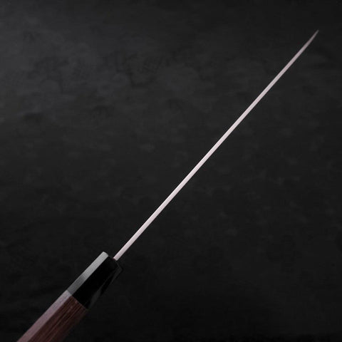 Yanagiba Silver Steel #3 Kasumi Buffalo Wenge Handle 300mm (11.8”)-[Musashi]-[Japanese-Kitchen-Knives]