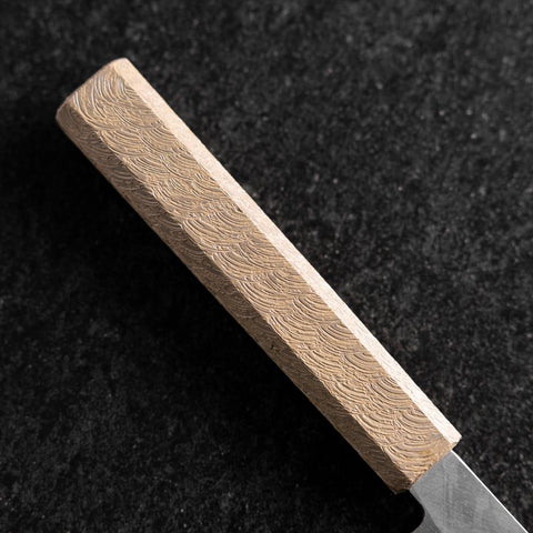Yanagiba VG-10 Damascus White Urushi Handle 210mm (8.3”)-[Musashi]-[Japanese-Kitchen-Knives]