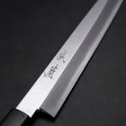 Yanagiba VG-10 Mirror Kasumi Shitan Ebony Handle 270mm (10.6”)-[Musashi]-[Japanese-Kitchen-Knives]