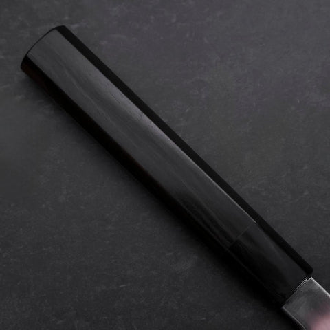 Yanagiba VG-10 Mirror Kasumi Shitan Ebony Handle 270mm (10.6”)-[Musashi]-[Japanese-Kitchen-Knives]
