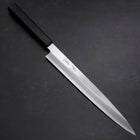Yanagiba VG-10 Mirror Kasumi Shitan Ebony Handle 270mm (10.6”)-[Musashi]-[Japanese-Kitchen-Knives]