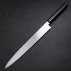 Yanagiba VG-10 Mirror Kasumi Shitan Ebony Handle 300mm (11.8”)-[Musashi]-[Japanese-Kitchen-Knives]