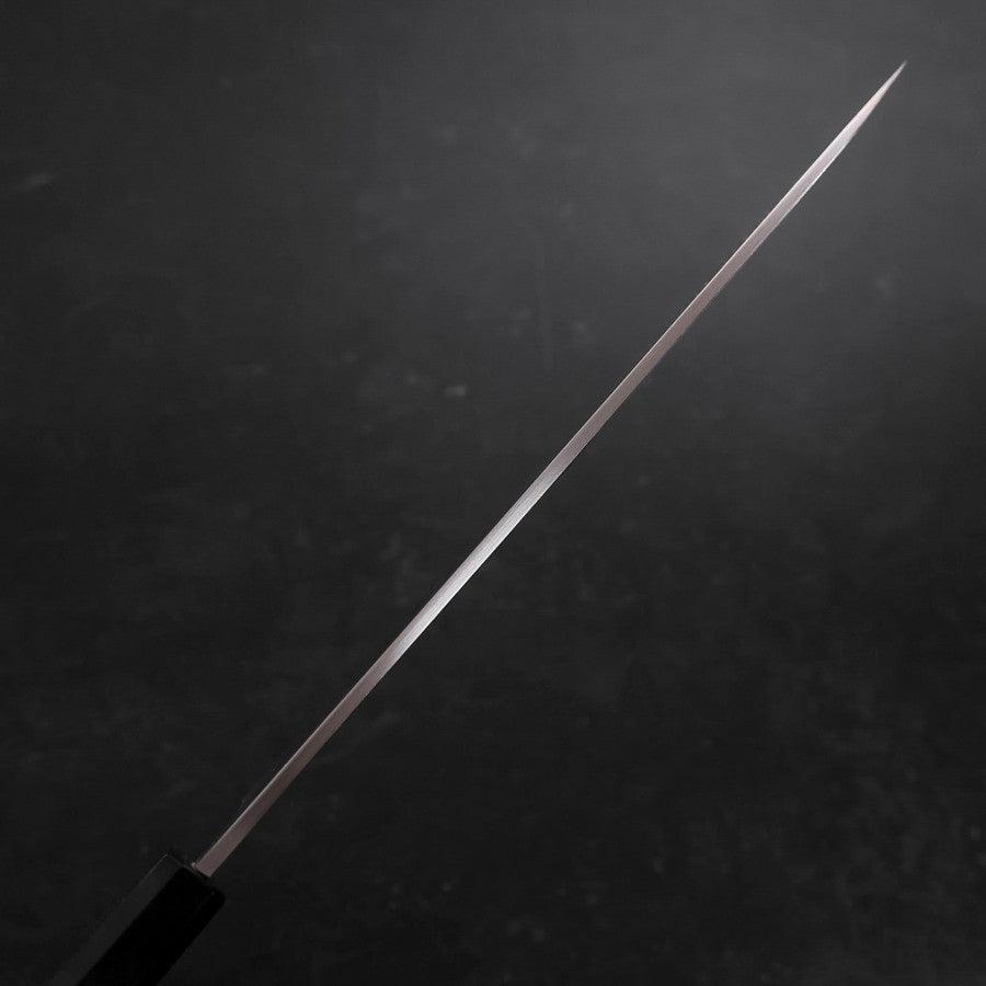 柳刃 片刃 銀紙3号 霞 黒檀水牛柄 270mm – MUSASHI