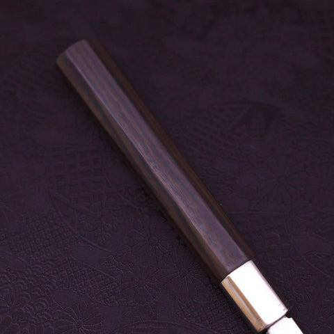 Yanagiba White Steel #1 Ebony Handle 300mm (11.8”)-[Musashi]-[Japanese-Kitchen-Knives]