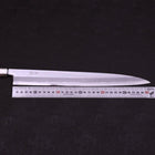 Yanagiba White Steel #1 Ebony Handle 300mm (11.8”)-[Musashi]-[Japanese-Kitchen-Knives]