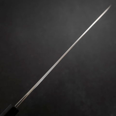 Yanagiba White Steel #2 Honyaki Buffalo Ebony Handle 270mm (10.6”)-[Musashi]-[Japanese-Kitchen-Knives]