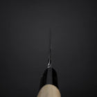 Yanagiba White Steel #2 Kasumi Buffalo Magnolia Handle 270mm (10.6”)-[Musashi]-[Japanese-Kitchen-Knives]