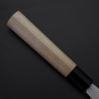Yanagiba White Steel #2 Kasumi Buffalo Magnolia Handle 270mm (10.6”)-[Musashi]-[Japanese-Kitchen-Knives]