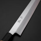 Yanagiba White Steel #2 Kasumi Buffalo Magnolia Handle 270mm-[Musashi]-[Japanese-Kitchen-Knives]