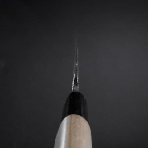 Yanagiba White Steel #2 Kasumi Cherry Handle 200mm-[Musashi]-[Japanese-Kitchen-Knives]