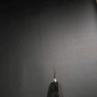 Yanagiba White Steel #2 Kasumi Chokin Dragon Buffalo Ebony Handle 240mm-[Musashi]-[Japanese-Kitchen-Knives]