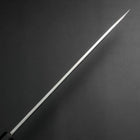Yanagiba White Steel #2 Kasumi Silver Dragon Buffalo Ebony Handle 240mm (9.4”)-[Musashi]-[Japanese-Kitchen-Knives]