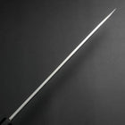 Yanagiba White Steel #2 Kasumi Silver Dragon Buffalo Ebony Handle 240mm-[Musashi]-[Japanese-Kitchen-Knives]