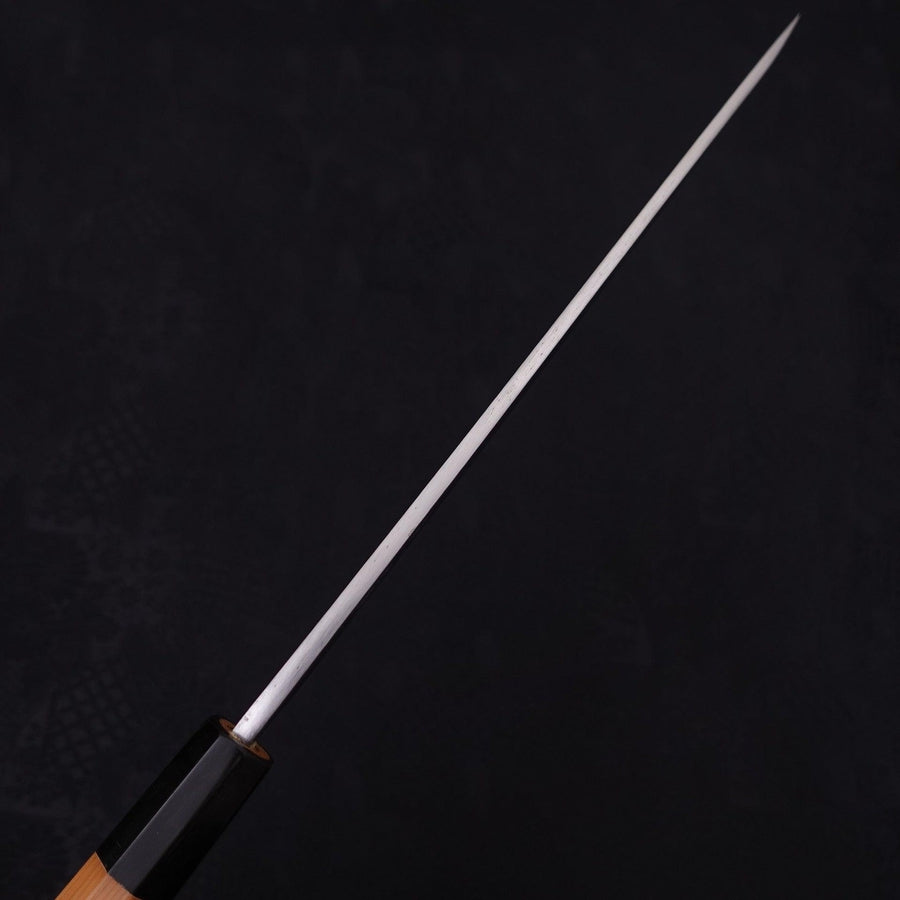 Yanagiba White steel #2 Kasumi Ichii Buffalo Handle 240mm-White steel #2-Kasumi-Japanese Handle-[Musashi]-[Japanese-Kitchen-Knives]