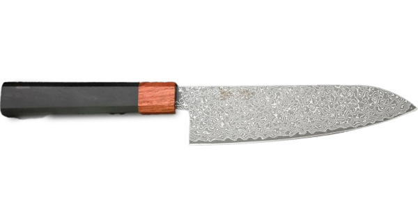 Nakiri VG-10 Polished Sakura Ebony Handle 165mm (6.5”) – MUSASHI Nakiri VG-10 Polished Sakura Ebony Handle 165mm (6.5”) – MUSASHI
