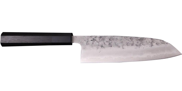 切付牛刀 VG-10 黒染めダマスカス 黒檀水牛柄 210mm – MUSASHI 切付牛刀 VG-10 黒染めダマスカス 黒檀水牛柄 210mm – MUSASHI