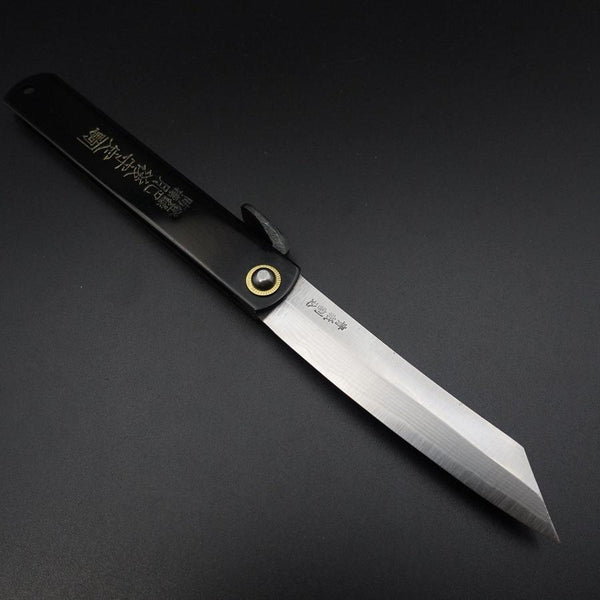 Damascus-Black-Higonokami-