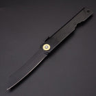 Higonokami Aogami 100mm All Black (3.9”)-[Musashi]-[Japanese-Kitchen-Knives]