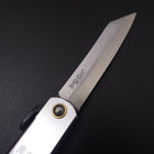 Higonokami Aogami 100mm Silver (3.9”)-[Musashi]-[Japanese-Kitchen-Knives]
