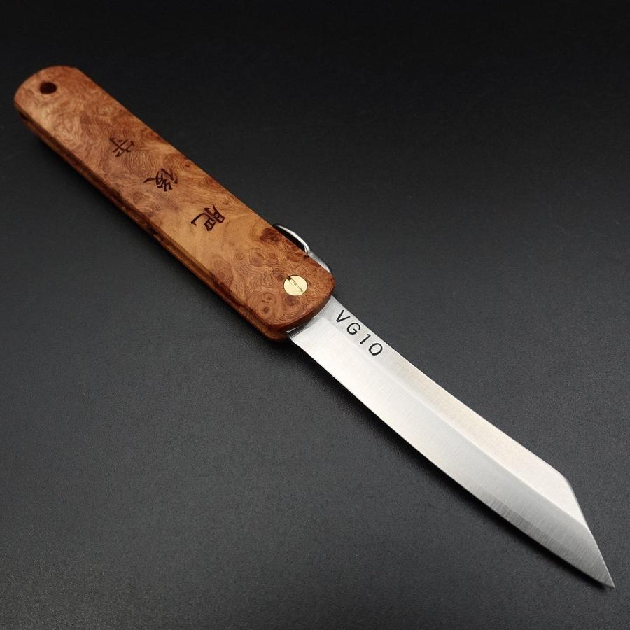 肥後守 VG-10 カリン鞘 100mm – MUSASHI