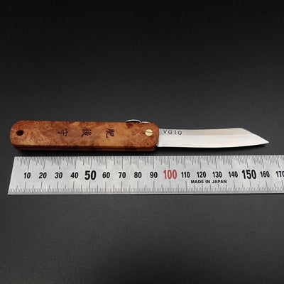 Higonokami VG-10 100mm Karin-[Musashi]-[Japanese-Kitchen-Knives]