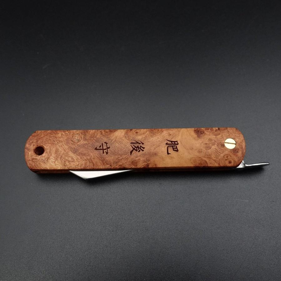 肥後守 VG-10 カリン鞘 100mm – MUSASHI