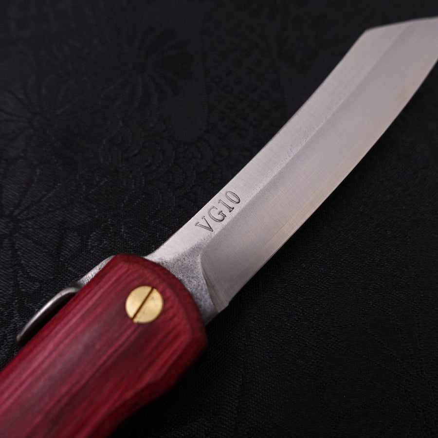 Higonokami VG-10 110mm Woody Beni (4.3”) – MUSASHI