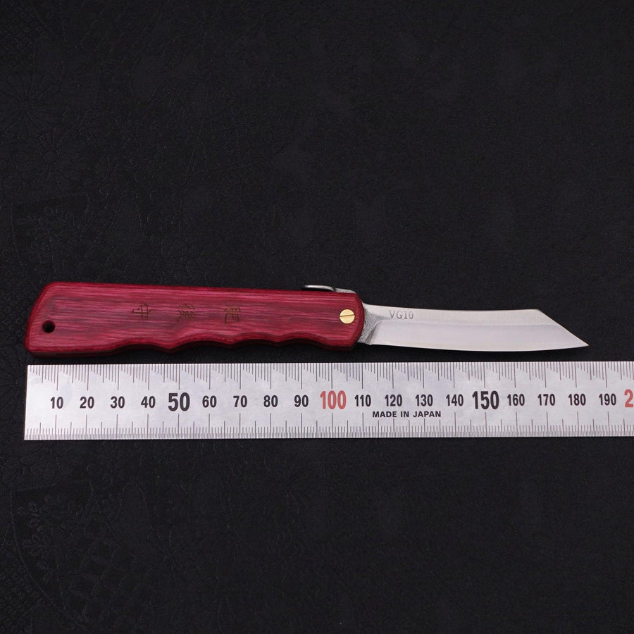 Higonokami VG-10 110mm Woody Beni (4.3”) – MUSASHI