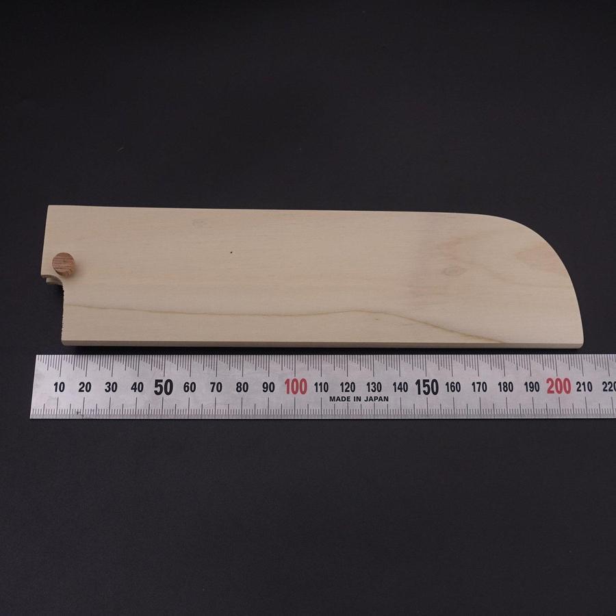 Magnolia Saya Sheath for Kama Usuba(Kansai) with Wood Pin 165mm/180mm-[Musashi]-[Japanese-Kitchen-Knives]
