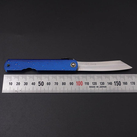 Mizushibuki Aogami Higonokami Blue 100mm (3.9”)-[Musashi]-[Japanese-Kitchen-Knives]